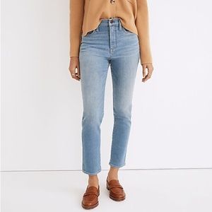 Madewell Stovepipe Jean Euclid Wash